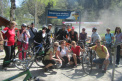 Zariadili sme pre hosti bicykle a zorganizovali turu do Cutkovskej dolin