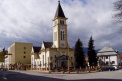 Evanjelicky kostol v blízkom centre mesta Ružomberok