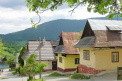 peasant house with exposure of untouched housing - Vlkolínec UNESCO